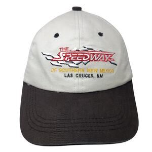 The Speedway Slideback Baseball Cap Beige OS Embroidered Headliner By Vernon